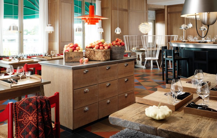 Matbaren, a modern bistro in Grand Hotel, Stockholm of Sweden