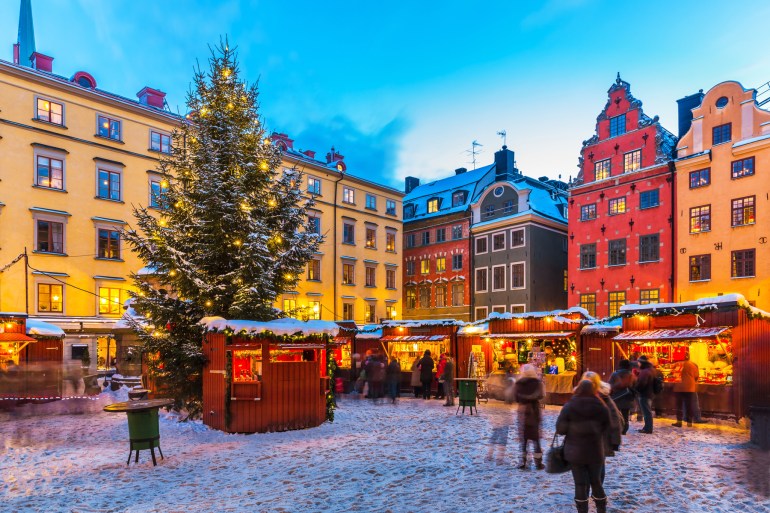 Christmas Market in Stockholm